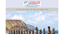 Desktop Screenshot of fujiyamatour.cl